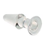Plug Anal de Vidro - Formato Cônico 2 - 11,6 x 4,0cm