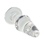 Plug Anal de Vidro - Formato Cônico 2 - 11,6 x 4,0cm