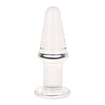 Plug Anal de Vidro - Formato Cônico 2 - 11,6 x 4,0cm