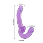 Dildo Pênis Realístico de Casal Strapless - Big Dildo - 23,5 x 3,6 cm 