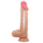 Dildo Prótese Pênis Realístico 24 cm x 5cm - Sliding Skin 
