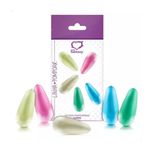 Kit pompoarismo cone vaginal para exercício pélvico - com 05 Cones