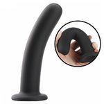 Plug Anal Reto com Ventosa - Tamanho 15.0x3.0