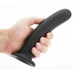 Plug Anal Reto com Ventosa - Tamanho 15.0x3.0