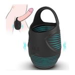 Anel Peniano com vibrador de escroto - Egg Pro - 7 modos de vibrações