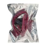 Mordaça em couro com plug em formato de pênis