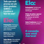 Somos 2 Gel Feminino e Masculino Para um Conexão à Dois - excitante e prolongador