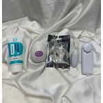 Kit do prazer 01 - Lubrificante neutro, bullet, masturbador egg e um anel peniano vibratorio