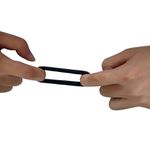 Anel Peniano - Preto - 3,5 cm inteiro / 4,5 cm externo