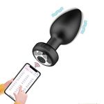 Plug Anal em Silicone - 9 Modos de Vibração e Controle por App