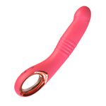 Vibrador Ponto G Vai e Vem Recarregável com 10 Modos de Vibração