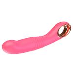 Vibrador Ponto G Vai e Vem Recarregável com 10 Modos de Vibração