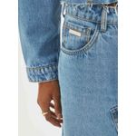 Saia jeans super midi high 