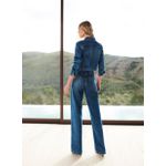 CALÇA PANTALONA JEANS NERVURA
