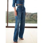 CALÇA PANTALONA JEANS NERVURA