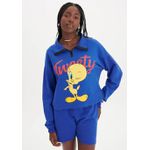MOLETOM ZIPER FRONTAL WARNER