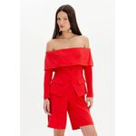 BLUSA OMBRO A OMBRO ALONGADA