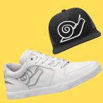 Kit Tenis Cano Baixo Unissex Embarcadero Low Landfeet com Boné Preto