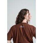 Camiseta Estampada Landfeet Tema Caramujo Fun Marrom