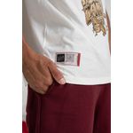 Camiseta Estampada Landfeet Branca Tema Cidade
