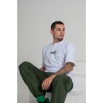 Camiseta Estampada Landfeet Branca Tema Tag