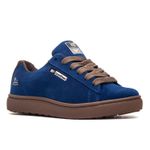 Tênis Skate Crossfit Casual Cano Baixo Lifestyle Crew Azul Royal