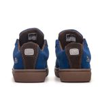 Tênis Skate Crossfit Casual Cano Baixo Lifestyle Crew Azul Royal