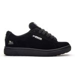 Tênis Skate Crossfit Casual Cano Baixo Lifestyle Crew Preto