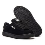 Tênis Skate Crossfit Casual Cano Baixo Lifestyle Crew Preto