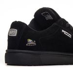 Tênis Skate Crossfit Casual Cano Baixo Lifestyle Crew Preto