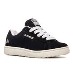 Tênis Skate Crossfit Casual Cano Baixo Lifestyle Crew Preto Branco