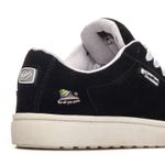 Tênis Skate Crossfit Casual Cano Baixo Lifestyle Crew Preto Branco