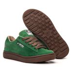 Tênis Skate Crossfit Casual Cano Baixo Lifestyle Crew Verde