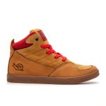 Tênis Skate Crossfit Casual Cano Alto Lifestyle Égide Camel