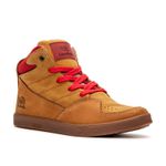 Tênis Skate Crossfit Casual Cano Alto Lifestyle Égide Camel