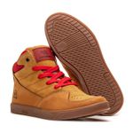 Tênis Skate Crossfit Casual Cano Alto Lifestyle Égide Camel