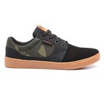 TÊNIS SKATE LION PRETO COM CAMUFLADO - LANDFEET