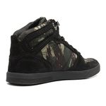 TÊNIS LANDFEET SKATE JUVENIL EMBARCADERO II PRETO-CAMUFLADO 