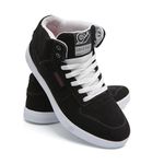 TÊNIS LANDFEET SKATE EPOCH PRETO/BRANCO