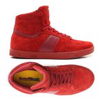 TÊNIS LANDFEET SKATE VINTAGE VERMELHO