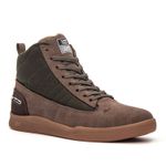 Tênis Landfeet Modelo JS - Lifestyle Drums Skate Cano Alto Antílope Musgo