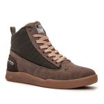 Tênis Landfeet Modelo JS - Lifestyle Drums Skate Cano Alto Antílope Musgo