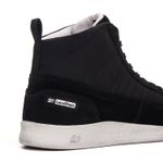 Tênis Landfeet Modelo JS - Lifestyle Drums Skate Cano Alto Preto Branco