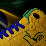 Tênis Skate Embarcadero X 26 - Edição Especial Copa do Mundo - Amarelo Verde