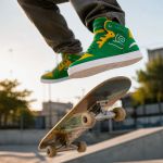 Tênis Skate Embarcadero X 26 - Edição Especial Copa do Mundo - Verde Amarelo