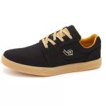 TÊNIS SKATE LOOSE CANVAS PRETO-NATURAL - LANDFEET