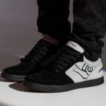 Tenis Cano Baixo Unissex Embarcadero Low Landfeet Preto Alvejado