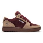 Tênis Skate Crossfit Casual Cano Baixo Lifestyle Trace Vinho