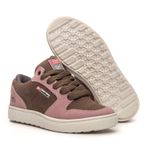 Tênis Skate Crossfit Casual Cano Baixo Lifestyle Trace Rosa BB