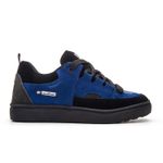 Tênis Skate Crossfit Casual Cano Baixo Lifestyle Vortex Preto Azul Royal